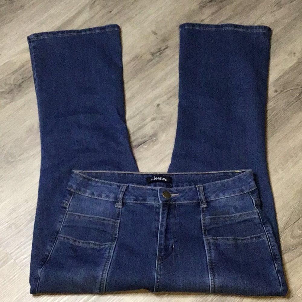 ✨d.Jeans Boot Denim Size 14 Denim Jeans SAC732 - Picture 2 of 6